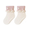 Organic Cute Socks Knee High Slouch Ruffle for Toddler Newborn Little Baby Socks