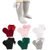 Kids Girls Knee High Long Soft Cotton Lace Baby Toddler Socks