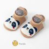 Safety Infant Boat Shape Casual Shoes Walking Floor Socks with Anti Slip Sole Bandage Baby Shoes