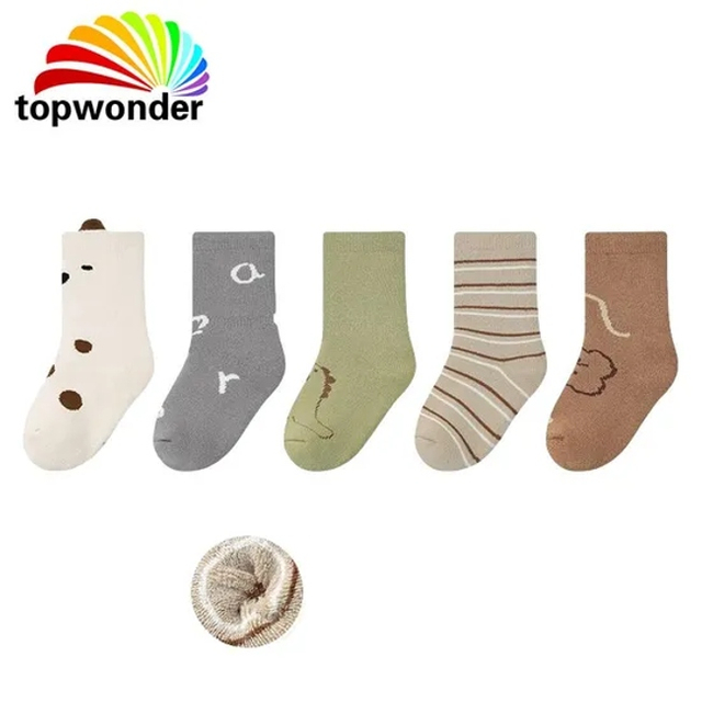 Customize All Designs of Baby Winter Sock, Baby Cotton Sock, Baby Terry Sock, Baby Knee High Sock, Baby Thick Sock in Many Colors, Sizes and Material