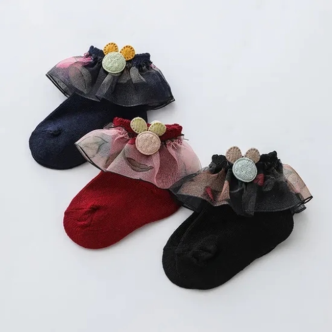 Wholesale Hot Sale High Quality Soft % Cotton Custom Short Children Baby Kids Socks