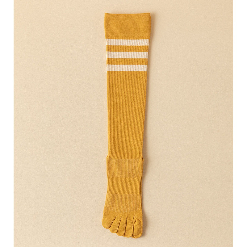  Men Mid Length Sports Socks Fashionable Geometric Patterns Breathable Odor Resistant Running Cycling Basketball 
