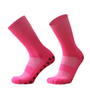 Best Price New Solid Color Hexagon Dispensing Sports women Football Socks Round Silicone Suction Cup Grip Anti Slip Soccer 