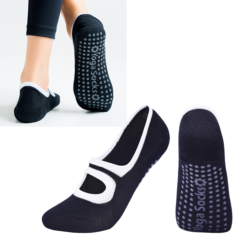 long-term collaboration New women High Quality Bandage Yoga Socks Anti Slip Quick Dry Damping Pilates Ballet Fitness Socks 