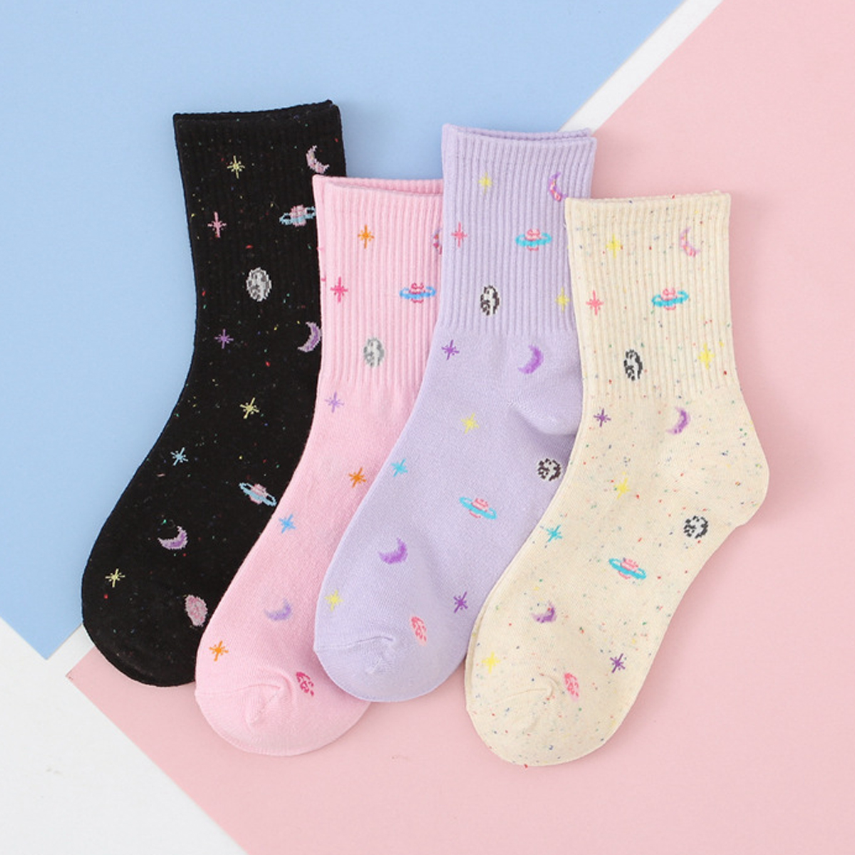 growing buyer Set women s Fashion Breathable Crew Socks Skateboard Cotton Socks Cute Pattern Hip Hop Socks Funny Socks For 