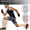Medias De 15-20 Mmhg Enfemera Prevent Varicose Veins Anti Fatigue Pain Sports Nursing Women Men Compression Socks with Zipper