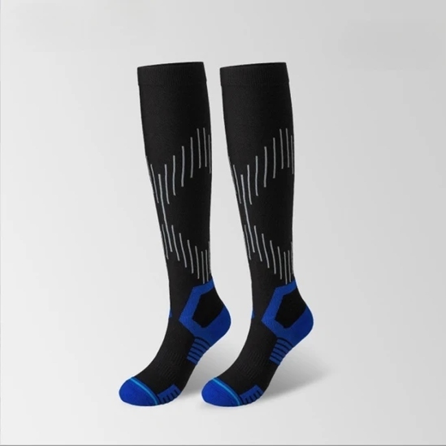 High Elasticity Men′s Long Compression Socks for Winter Activities