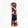 Low Price Crew Cotton Men Women Customized Brown Printed Socks