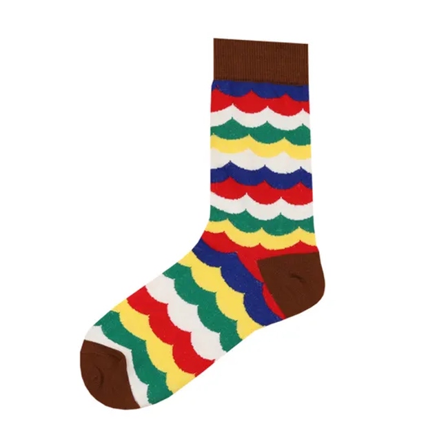 Us0004 High Quality Cotton Socks for Men Women Unisex with Custom