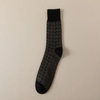Pattern Dress Socks Business Boneless Mercerized Cotton Socks Crew Thin Breathable Men Socks