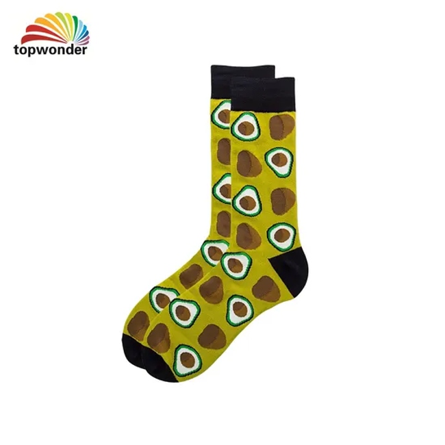 Wholesale and Customize All Designs of Fruit or Animal Sock Fashion Sock in Many Colors, Designs and Material