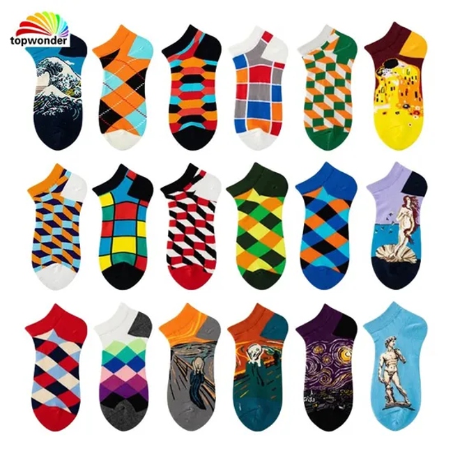 Customize and Wholesale All Sorts of Ankle Sock Boat Sock Summer Sock in Many Colors and Designs