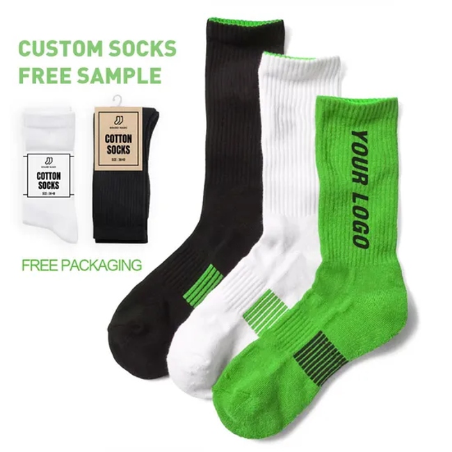 Hot Selling High Quality fashion Cotton Crew Socks Custom Socks Men Sports Socks
