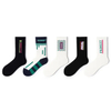 Unisex Fashion Women Men Wholesale Cotton High Elastic Crew Socks