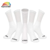 Customize and Wholesale Sports Striped Logo Sock with Various Logos in Many Colors and Sizes