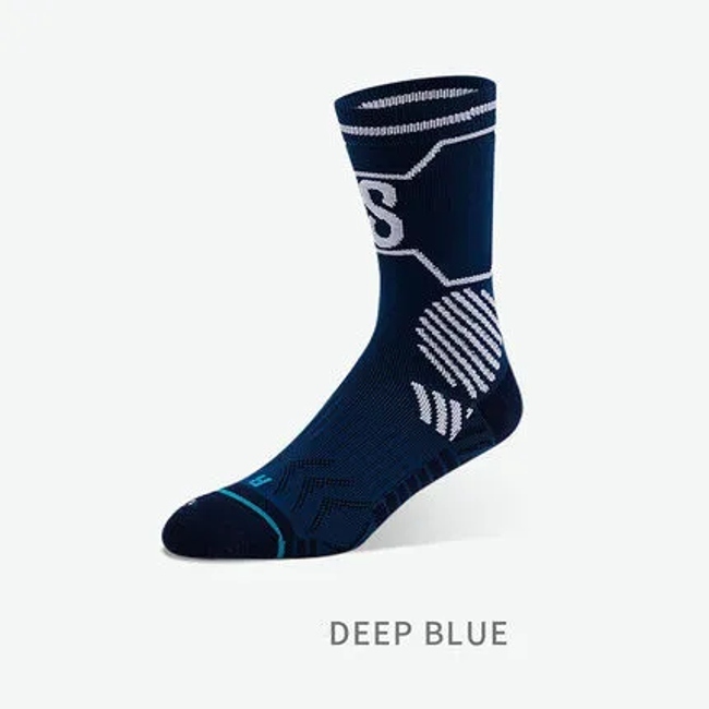 High Quality Cotton Men Pantyhose Women Toe Gym Custom Logo Tube Sock Thick Compression Cycling Basketball Elites Crew Sports Socks