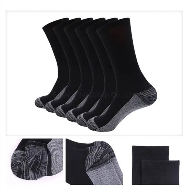 Arch Support Men′s Dri-Tech Moisture Control Crew Men Deodorant Socks Cushion Training Socks
