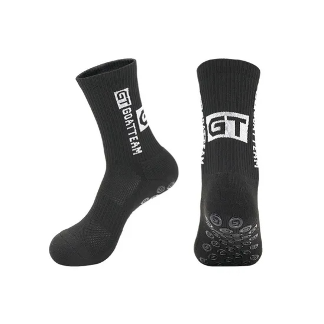 Premium Color Blocked Football Socks for Men - Moisture-Wicking Design