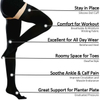 Custom Logo Post Surgery Men Women Calf Hosiery Stockings Nursing Sports Knee High Medical Grade Compression Socks