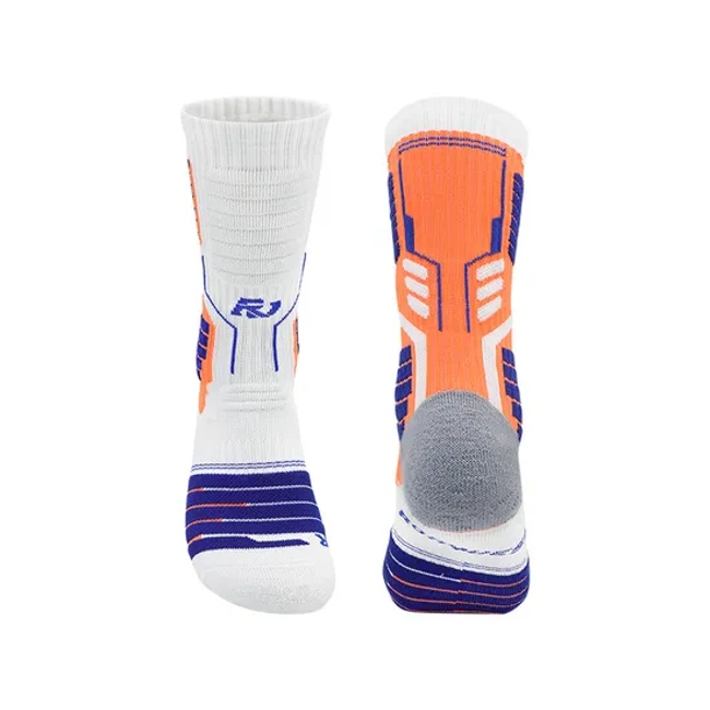 Custom Elite Athletic Sports Basketball Socks for Men Cotton Crew Socks for Autumn Season Made in China