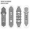Wholesale Custom Design Free Sample Silicone Grip Crew Socks for Men and Women