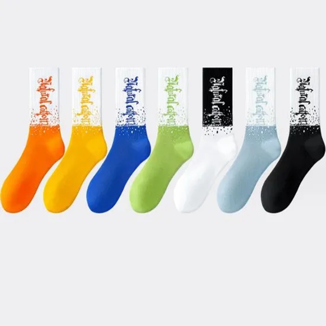 Wholesale Custom Classic Men Fashion Crew Cotton Skateboard Street Socks