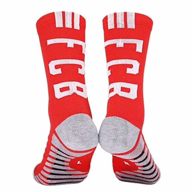 Custom Athletic Socks Men Adult Kids Football Socks High Quality Soccer Sox Colorful Sublimation Soccer Crew Sock