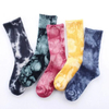 Custom Men and Women Unisex Fashion Crew Tie Dye Socks