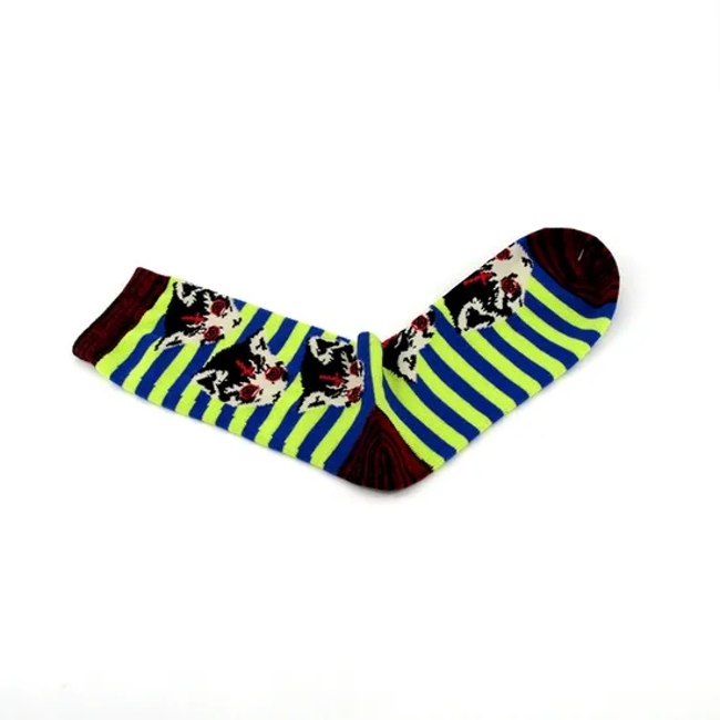 Wholesale Men Women Custom Logo Cotton Socks New Fashion Plain Color Crew Socks