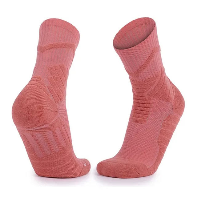 OEM Outdoor Elite Sport Basketball Socks Breathable Crew Socks Custom Thickened Towel Bottom Men Super Elastic Running Socks