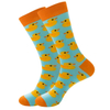 Stock Unisex Meias Men Funny Cotton Crew Happy Socken OEM Personalized Design Own Customized Sock Sox Custom Logo Men Socks