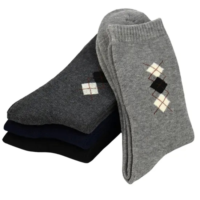 Socks for Men in Winter Anti-Slip Sports Fashion Custom Footwear Warm Socks