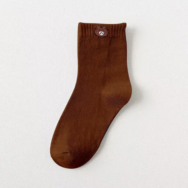 Us0019 High Quality Cotton Socks for Men Women Unisex with Custom