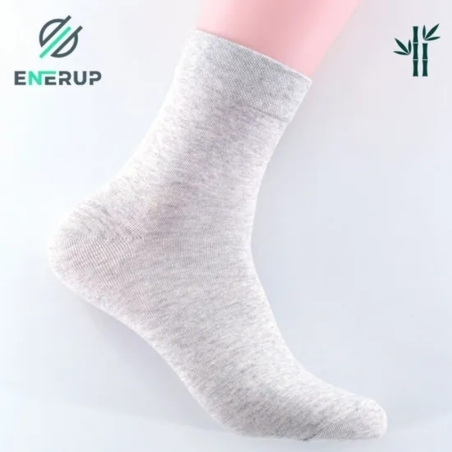 Enerup Custom Men Crew MID-Calf Socks Unisex Bamboo Socks