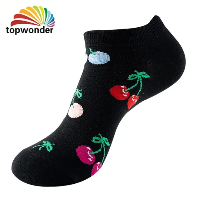 Wholesale and Customize All Designs of Fruit Sock, Boat Sock, Low Ankle Sock, Summer Sock in Many Colors, Designs and Material