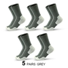 Men′s Cotton Anti-Slip Sweat-Absorbing High Quality 168n Knit Sports Crew Socks