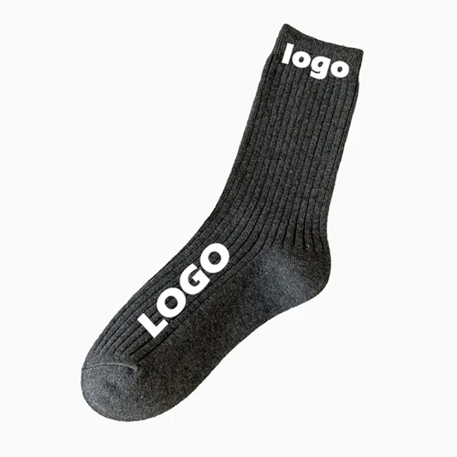 Popular Among Man and Woman Custom Personalized Logo Sports Sock Made Printed Embroidery Good Quality Crew Socks