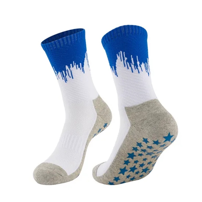 Custom Football Anti Slip Socks High Quality Non Slip Grip Sock Professional Compression Soccer Crew Men Women Youth