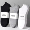Quick Dry Bamboo Crew Unisex Basketball for Men Grip Custom Anti-Slip White Sports Socks