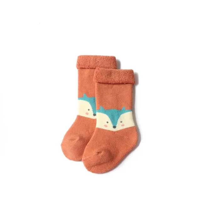 Wholesale Custom Children Baby Kids Unisex Cotton Terry Short Socks