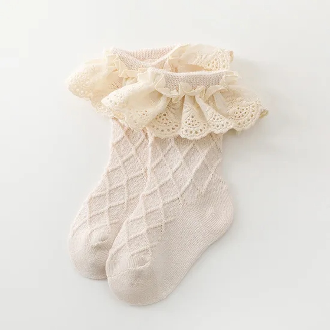 Wholesale Custom Children Baby Kids Unisex Cotton Terry Short Socks