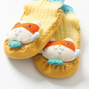 Baby Boy Girls Toddlers Moccasins Non Skid Indoor Socks Booties Rubber Sole Shoes