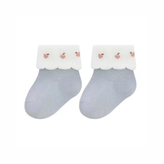 High Quality Trendy Boneless Slouch Flower Baby Girl Cute Socks