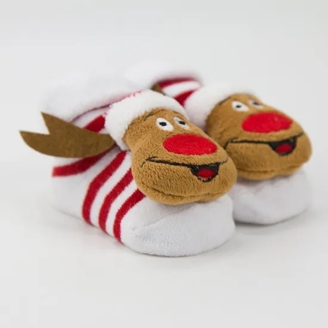 Unisex Baby Kids Children Custom Wholesale Novelty Cotton Toy Rattle Socks