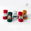 OEM Calcetines Navidenos Cartoon Christmas Cotton Baby Socks Months Anti Slip