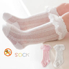 Summer Lightweight Mesh Baby Socks with Custom Branding Options