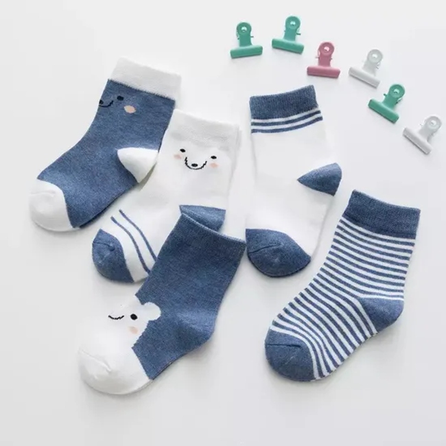 Baby Socks Unisex Boys Girls Cotton Socks Old Casual Newborn Baby Socks