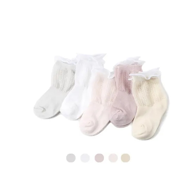 Baby Custom Children Kids Unisex Wholesale Cotton Breathable Short Socks