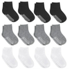 Non Slip Toddlers Grips Boys and Girls Crew Baby Socks