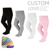 Baby Toddler Girls′ Seamless Cable Knit Tights Cotton Leggings Socks